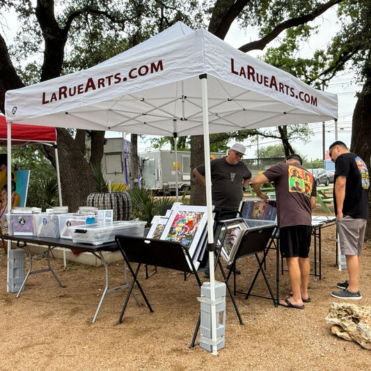 Austin Art Park Vendor Booth