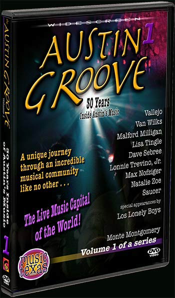 1st Edition of 1000 qty. Austin Groove Documentary Film on DVD
