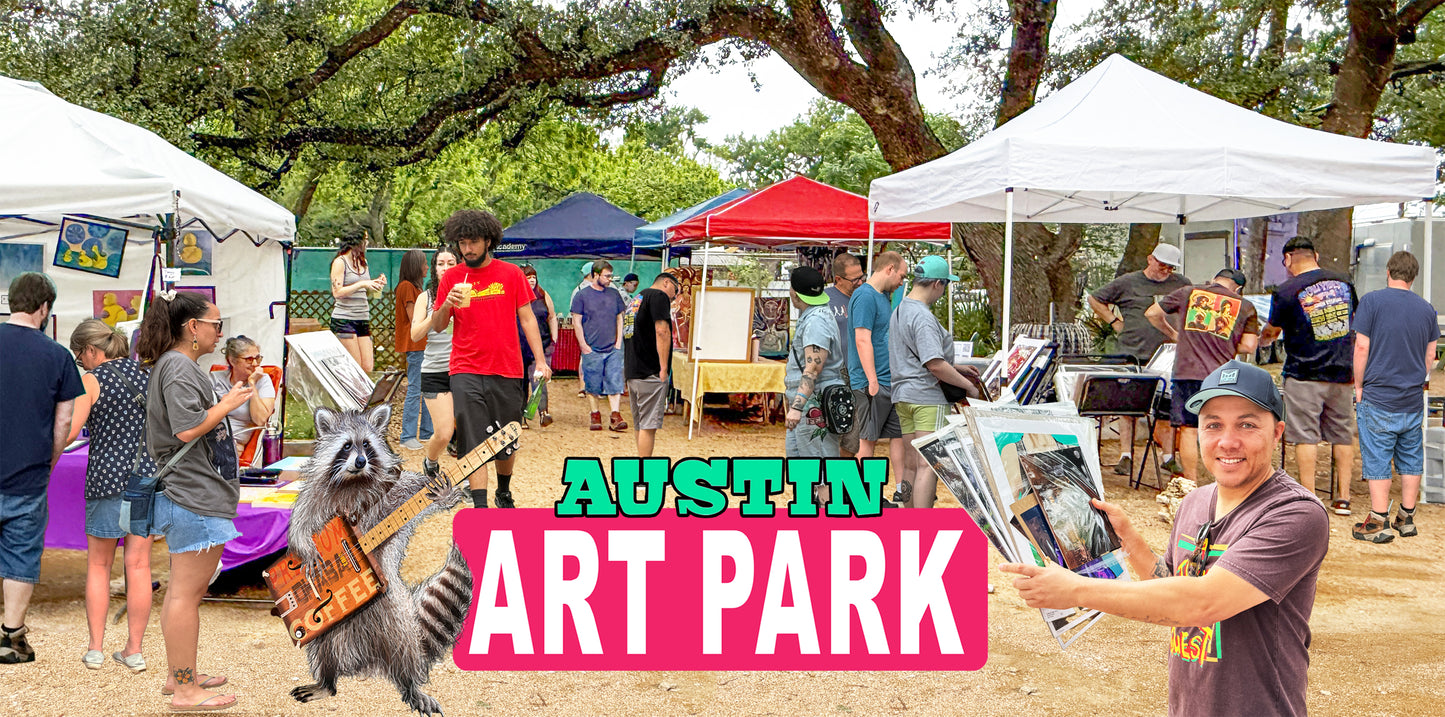 Austin Art Park banner