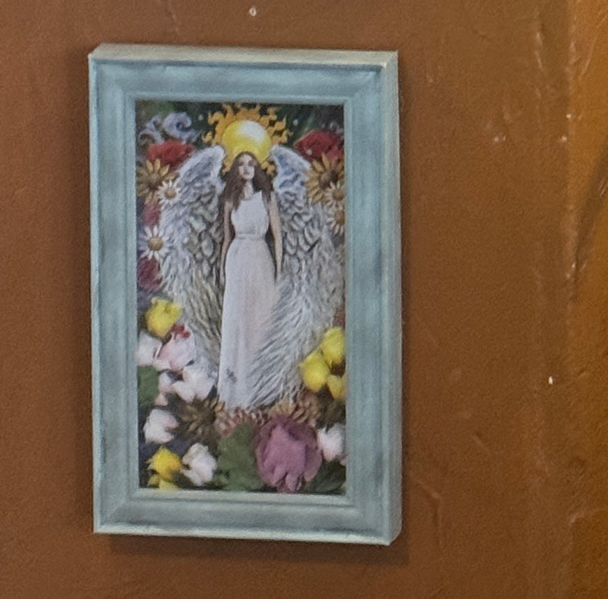 Angel Flowers by Doug LaRue Version 2.0 c. 2025 in window box