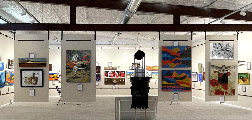 Load video: 1 Minute Doug LaRue Art Show