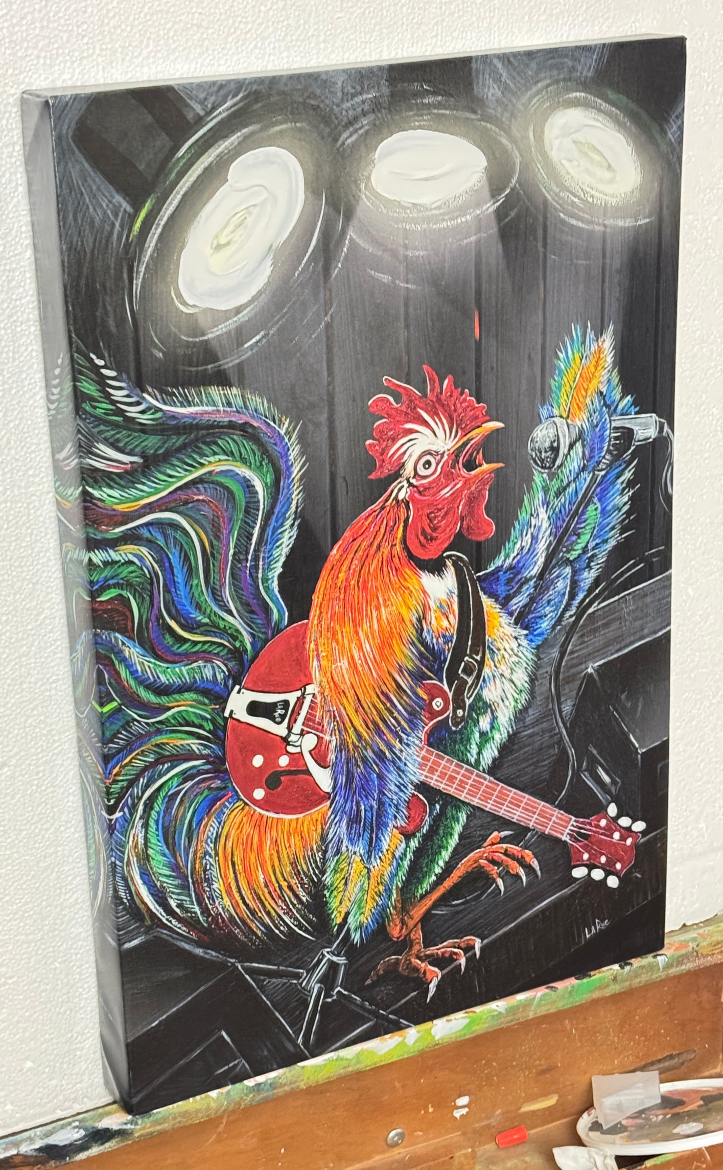 Ruling the Roost canvas 16x24x1.5