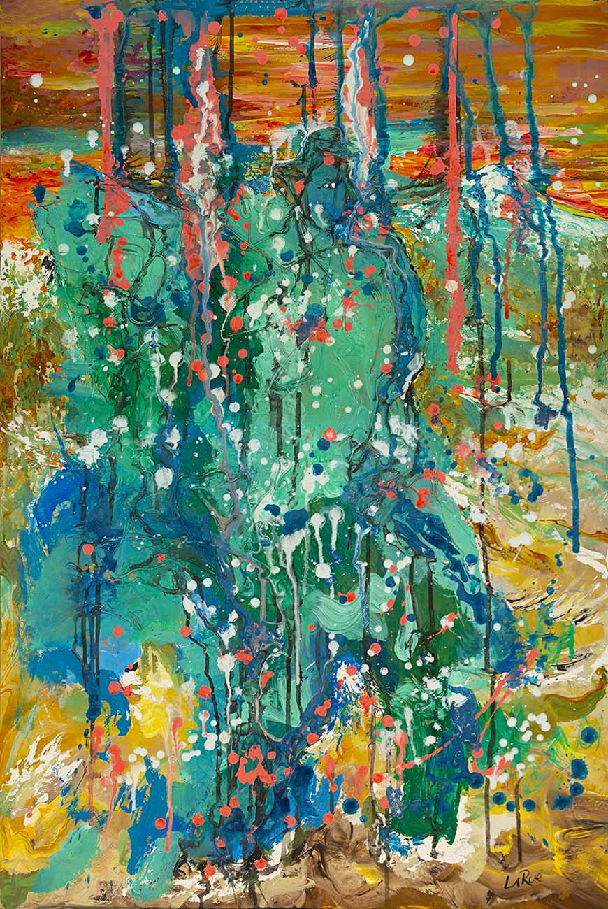 Eastwood Gulch abstract art by Doug LaRue Edit alt text
