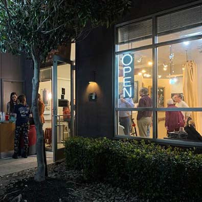 Solo Art Show in Mid Town Austin, Texas