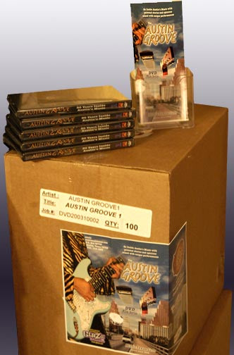 1st Edition (last of last box) of 1000 qty. Austin Groove Documentary Film on DVD 