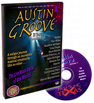 1st Edition of 1000 qty. Austin Groove Documentary Film on DVD 