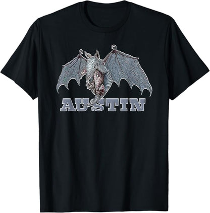 Austin Armadillo Bat TShirt