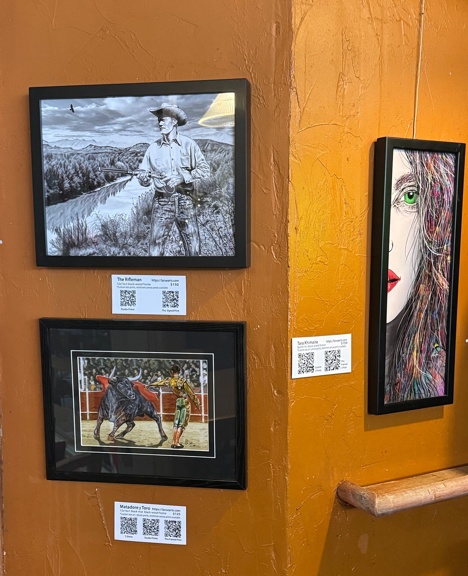 Rifleman Framed Print at NeWorlDeli, Austin, TX