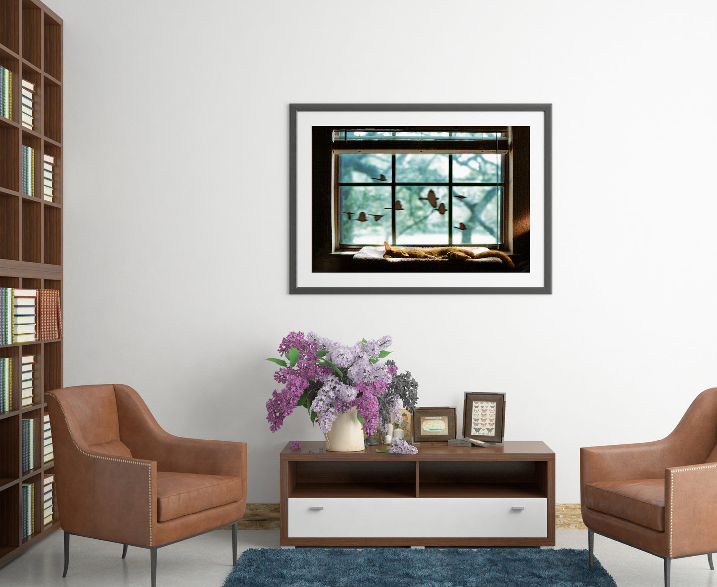 Chasing a Dream photograph by Doug LaRue wall in a study