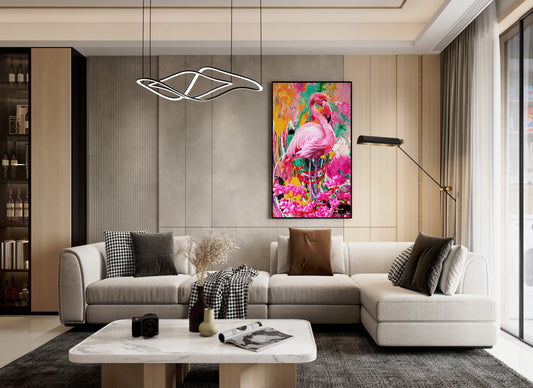 Pink Flamingo A21