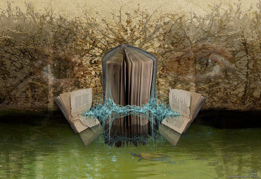 Weathered Pages album cover art by Doug LaRue