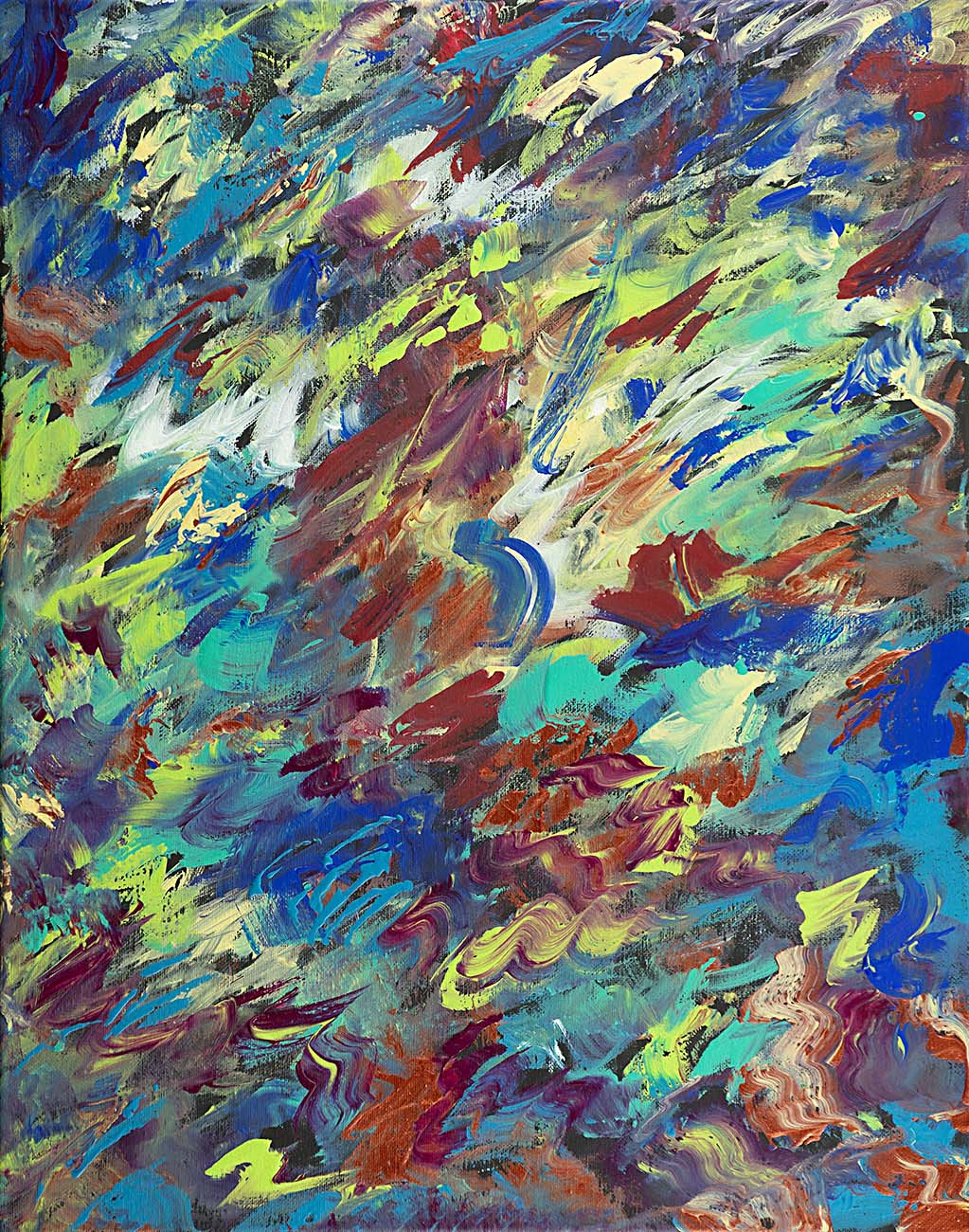 April abstract art by Doug LaRue