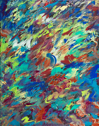 April abstract art by Doug LaRue