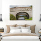 Cow Bridge 89 photograph be Rojo - LaRue large print over a bed