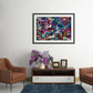 Easter abstract art by Doug LaRue as a large framed print
