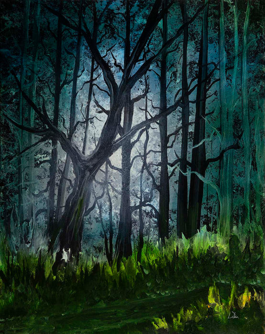 Forest Glow oil painting by Doug LaRue