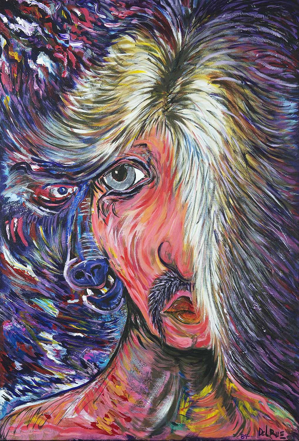 Glam's Alter Ego canvas painting by Doug LaRue
