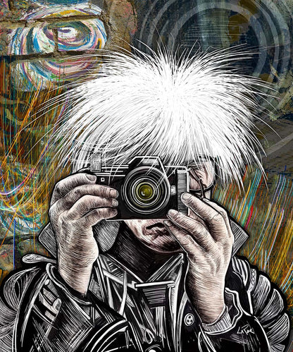 Warhol's Camera portrait by Doug LaRue