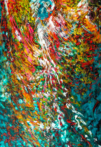 Angel's Eyeline abstract art by Doug LaRue