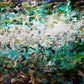 Aqualoid abstract oil on canvas by Doug LaRue