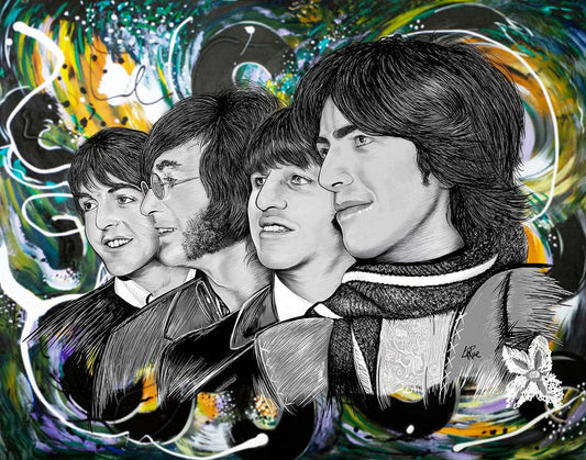 Beatles artwork by Doug LaRue