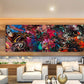 Vid-19 Dantes Expanse large art print in a living room
