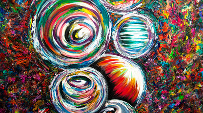 Vid-19 Goggles abstract artwork by Doug LaRue